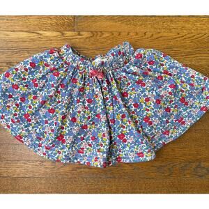 Mini Boden Girls' Liberty Floral Corduroy Skirt Size 7-8
